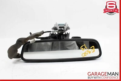 10-16 Mercedes W204 C250 C300 E400 E350 Interior Upper Rear View Mirror Black - Image 1 of 4