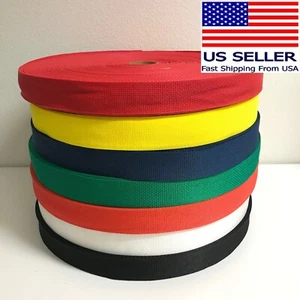 3/4" inch Polypropylene Webbing Nylon Strap Heavyweight - Picture 1 of 10