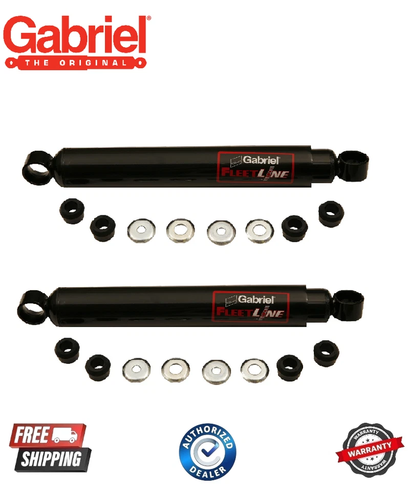 2 Amortiguadores de suspensión delantera Gabriel 83107 serie 83000 para Ford F-700 Foto 1 de 1