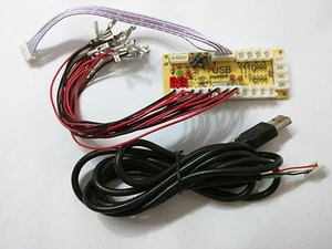 Zero Delay Arcade Encoder MAME USB Control Panel for 5 Pin SANWA Joystick Button - Picture 1 of 1
