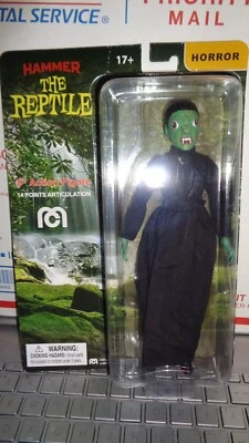 Figura de acción Mego Horror Hammer The Reptile 8" - Horror #63056 NUEVO Foto 1 de 3