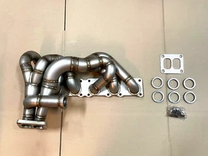 BMW N54 Upgrade T4 Turbokrümmer mit Wastegate E82 E88 135i 335i E90 E91 E92 Z4 - Bild 1 von 3