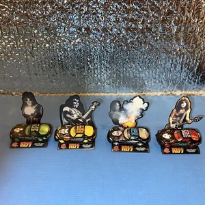 Set di 4 Kiss Racing Champions pressofuso in acciaio Rockin - Foto 1 di 5