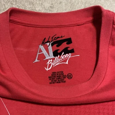 PLANCHAS ANDY RARAS BILLABONG A.I. CAMISETA SIGNATURE UNION JACK HOMBRE 2XL ROJA Foto 1 de 4