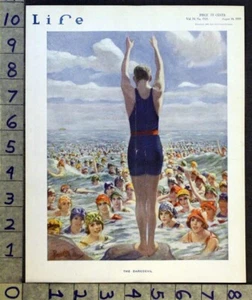 1919 POWER O'MALLEY SWIMSUIT BATHING BEAUTIES FASHION LIFE ARTIST COVER FC2069 - Picture 1 of 1