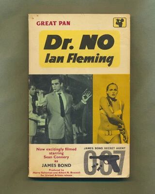 Dr No by Ian Fleming Great Pan X335 1962 6th Printing James Bond Sean Connery - Image 1 of 4