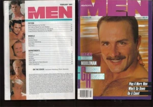 ADVOCATE MEN playgirl men 2-89 HAIRY GARRISON HABSBOURG RAMON SOUZA Kip Dern FEB - Picture 1 of 1