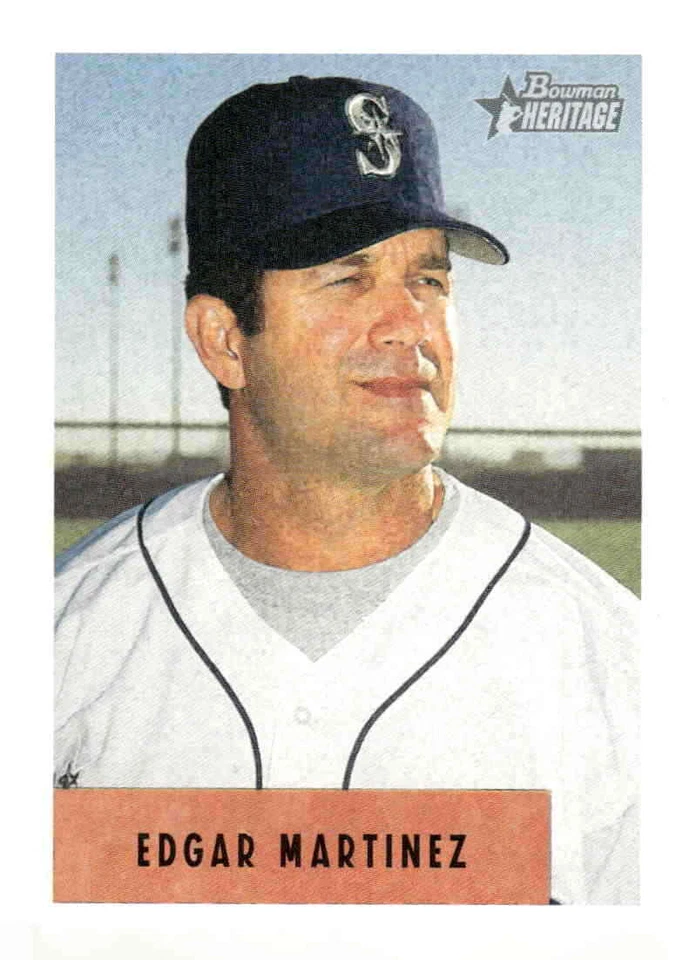 2002 Bowman Heritage #19 Edgar Martinez - Image 1 of 2