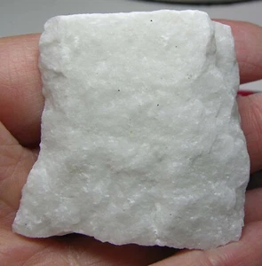 #6 Cina 100% naturale 41,25 g grezzo grezzo non tagliato esemplare di giada bianca 206,30 ct 43 mm - Foto 1 di 7