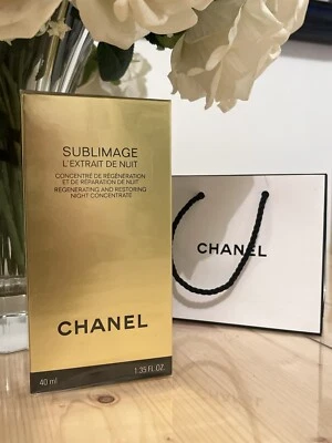 CHANEL Sublimage Extrait de Nuit 40ml Neuf Scellé (non rechargeable) - FR/EN/DE - Photo 1/4