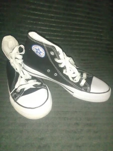 Lipira Star High Cut Unisex Canvas Shoes Fashion Black Size 41 All Sport - Picture 1 of 9