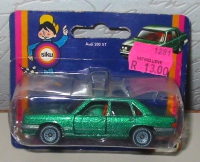 Modell / Automodell Audi 200 5T Siku 1041 grün metallic NEU + OVP! - Bild 1 von 3