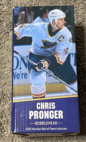 ST LOUIS BLUES SGA Chris Pronger Bobblehead 2015 NHL HALL OF FAMER FREE SHIPPING Cover