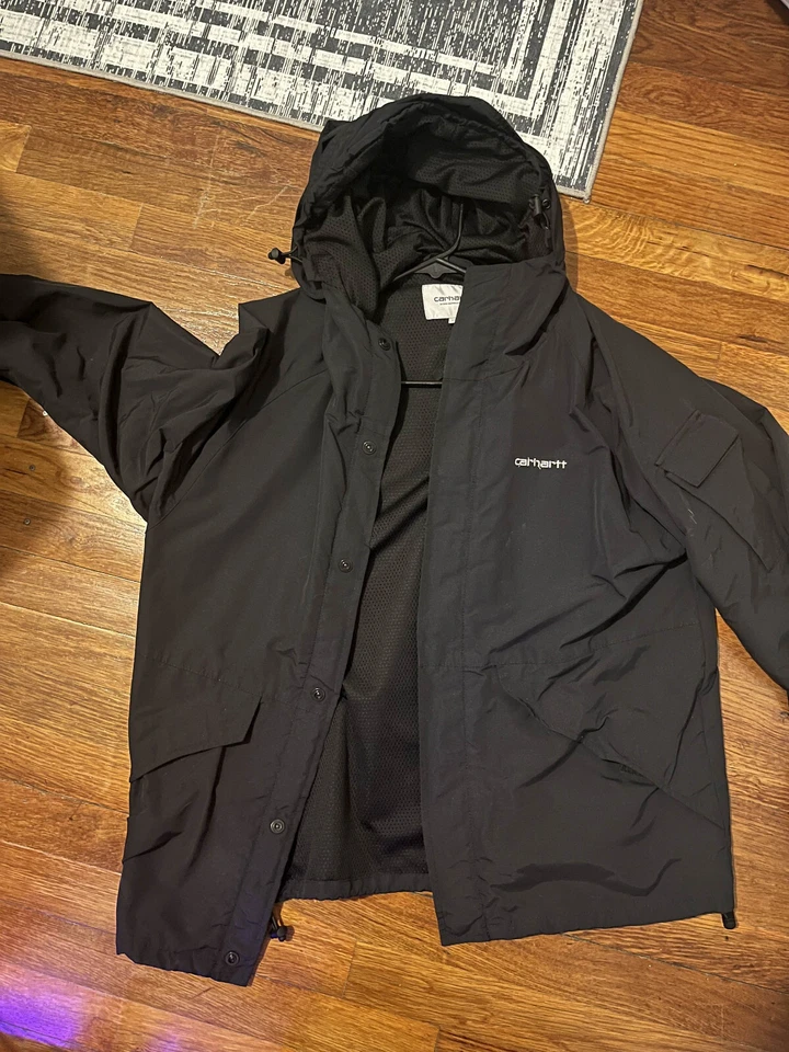 Carhartt WIP Prospector Jacket Black XS Size - Image 1 of 1
