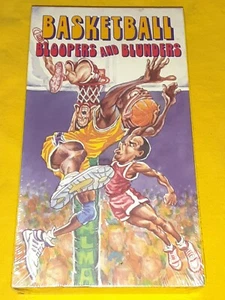Basketball Bloopers And Blunders Brand New Factory Sealed VHS Sports - Picture 1 of 5