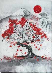 HANAMI, ABRIS ART BEAD EMBROIDERY KIT large AB-796 - Bild 1 von 9