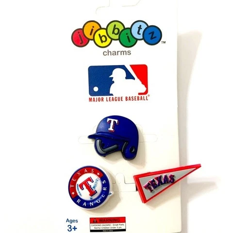 Retired 2006-2009 MLB Texas Rangers collectible shoe charms Cover