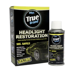 T601 - TRUE BRAND HEADLIGHT RESTORATION KIT - LIFETIME WARRANTY - Picture 1 of 3