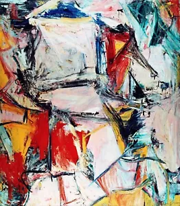 Reproducción de pintura de intercambio de Willem de Kooning - Imagen 1 de 3