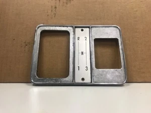 1956 - 62 Corvette Shift Plate with 3 Speed Indicator - Picture 1 of 6