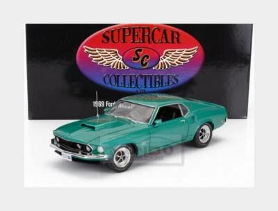 1:18 ACME MODELS Ford Usa Mustang Boss 429 Silver Jade Coupe 1969 A1801859SC - Immagine 1 di 2