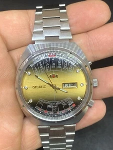 Orient Multi Calendar Automatic Watch Japan Made - Picture 1 of 7