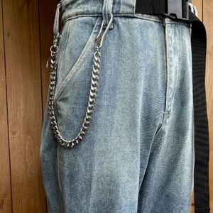 Upgraded 20" Heavy-Duty Biker Wallet Chain Thick Trucker Keychain for Jeans - Picture 1 of 6
