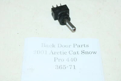 2000 Arctic Cat Z 440 Sno Pro Front Head Light Lamp Headlight Rocker Switch - Image 1 of 4