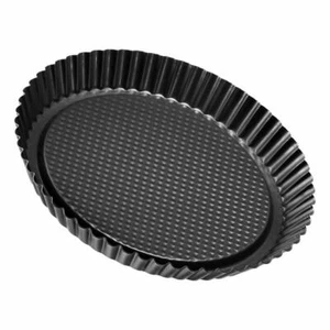 Zenker Black Metallic Obsttortenform Obstkuchenform Quiche Form Backform Ø 28 cm - Bild 1 von 2