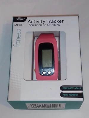 Fitness Activity Tracker Blood Pressure Heart Rate Sport Smart Watch Calories NU - Image 1 of 4