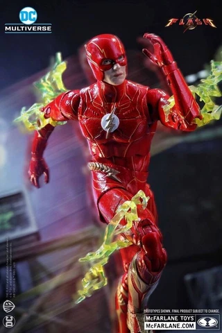 McFarlane DC Multiverse * FLASH Barry Allen * FLASH MOVIE  7" Action Figure MIP! Cover
