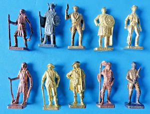 Figurines publicitaires - Lot de 10 soldats Kinder Metal - Lot 14 - Imagen 1 de 2