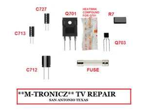 MICROWAVE REPAIR KIT PANASONIC POWER INVERTER BOARD F66459X92AP F606Y9X9 - Picture 1 of 1