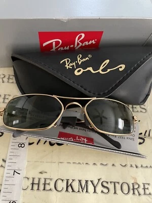 Vintage B&L RAY-BAN Sunglasses Arista ORBS W2738 New W/box Made Rochester NY USA - Image 1 of 4