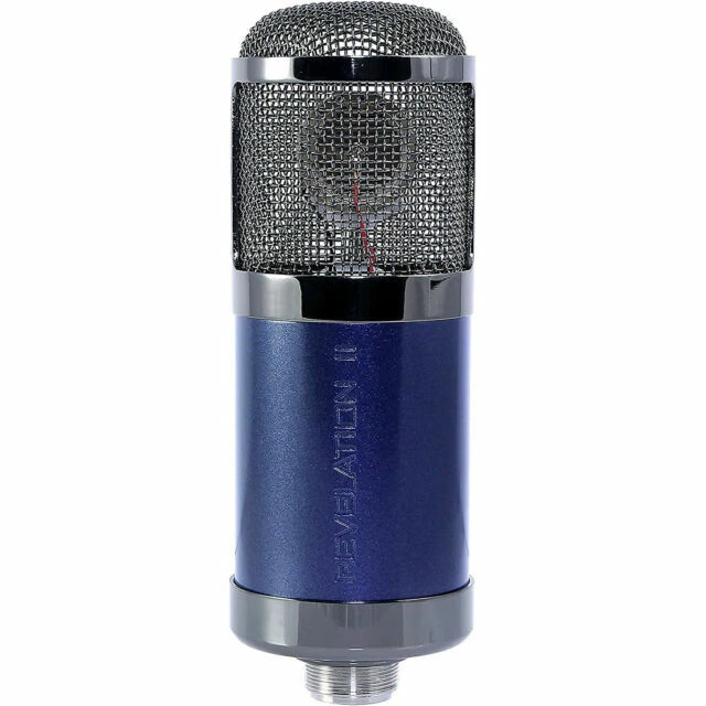 MXL Revelation II Tube Condenser Microphone - Dark Violet/Black Chrome
