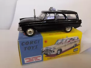 Corgi 419 Police Zephyr Estate Code 3 Restored In A Free Repro Box - Picture 1 of 6