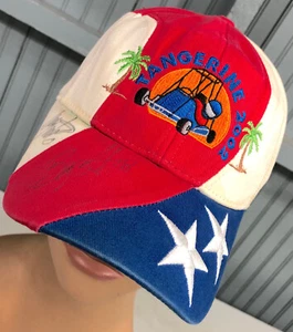 Tangerine 2002 Palm Trees Autographed Snapback Baseball Hat Cap - Picture 1 of 7