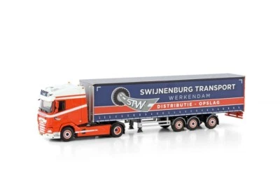 DAF XG Tridec Curtainside    Swijnenburg Transport Werkendam WSI Models  01-4243 - Bild 1 von 2