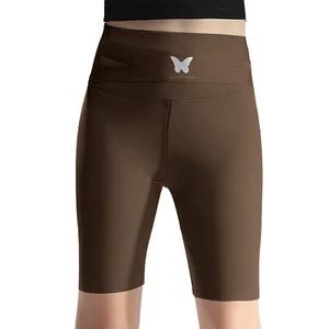 Kids Girls Shorts Biker Leggings Ballerina Workout Athletic Safety Print Active - Picture 1 of 59