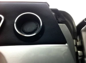 D Chrom Ringe für Türlautsprecher oben / Fiat Barchetta - Edelstahl poliert - Picture 1 of 3