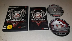 PS2 MORTAL KOMBAT DEADLY ALLIANCE ADEMA BAND 2 DISC VARIANTE PLAYSTATION 2 CIB - Bild 1 von 2