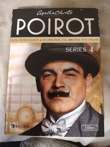 Agatha Christies Poirot: Series 4 (DVD, 2012, 3-Disc Set) - Imagen 1 de 2