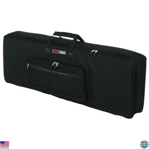 Gepolsterte 88-Noten Tastatur Gigbag für sicheren Transport und Aufbewahrung, schwarz - Bild 1 von 6