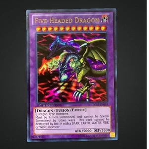 Yu-Gi-Oh! 1996 Limitierte Auflage Fünfköpfiger Drachen Karte LC03-DE004 Ultra Rare  - Bild 1 von 5