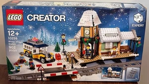 LEGO Creator Winter Village Station 10259 New Sealed Damaged Box - Picture 1 of 6
