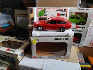 1/24 Boxed Model Vintage Bburago Alfa Alfetta G.T. - Picture 1 of 5