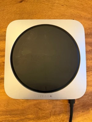 Apple Mac mini (256GB SSD, M2, 8GB, Gigabit Ethernet) Silver - MMFJ3LL/A... - Image 1 of 3