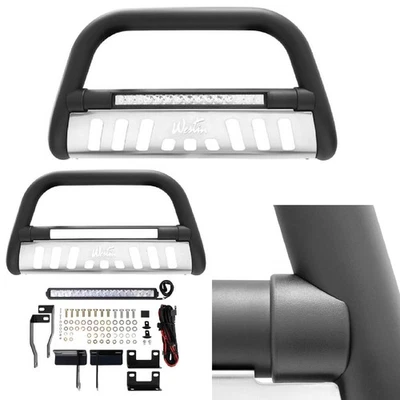 Westin 32-1965L Black Powder Coated LED Bull Bar for Dodge Ram 1500 Foto 1 de 4