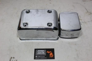92-98 Harley Dyna OEM Electrical And Coil Cover Set Chrome - Bild 1 von 11