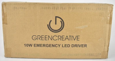 Greencreative 34959 10W LED Emergency driver - 10EMDRIVER - 120-277 VAC - Image 1 of 4